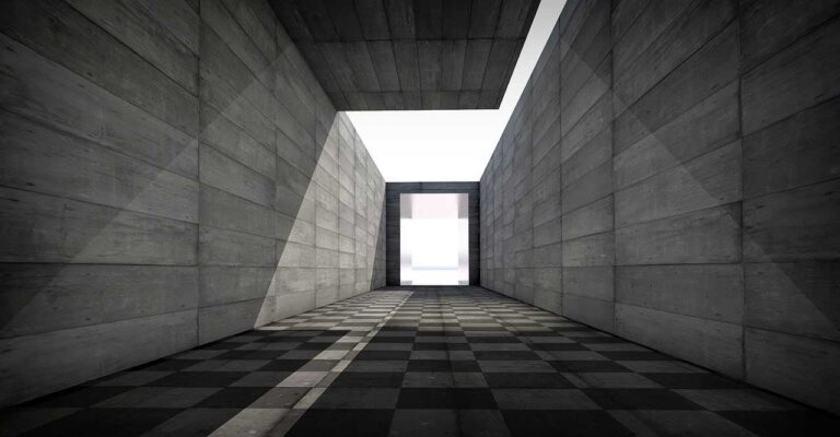 Architektur-Tunnel